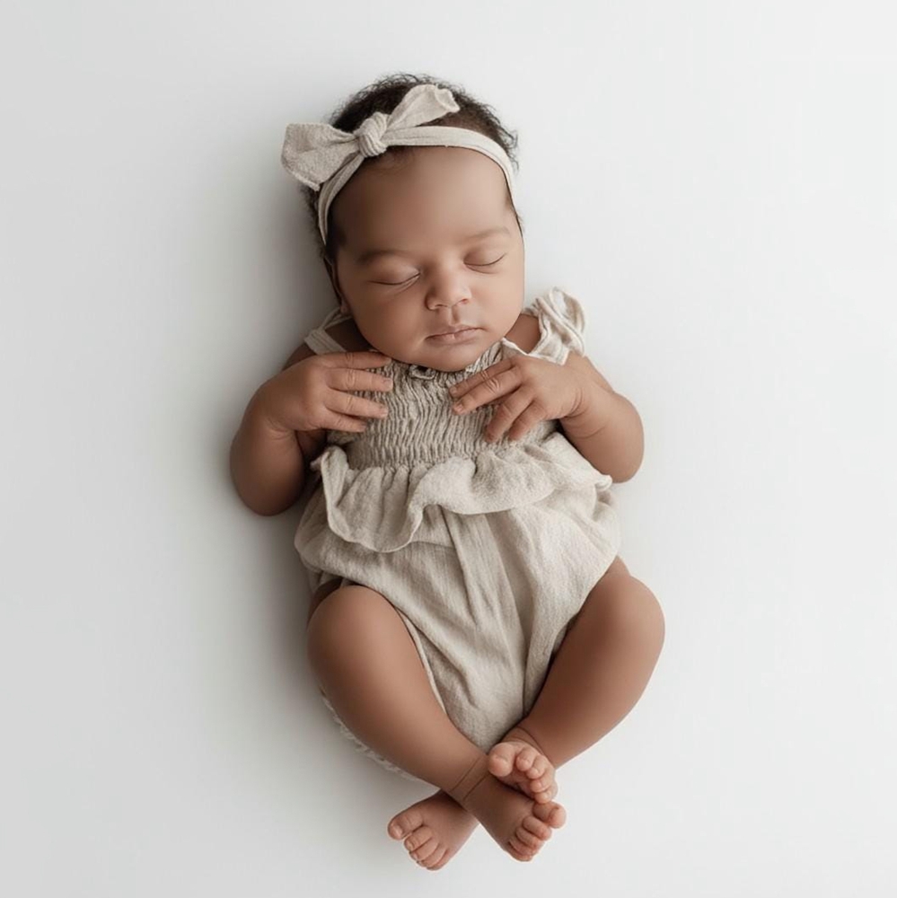 Baby Clothing Accessories - Accessori per Fotografia Neonati, Tutina Gialla