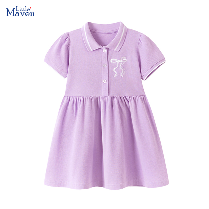 Baby Clothing Patterns Free - Vestito Little Maven per Bambine, Abbigliamento