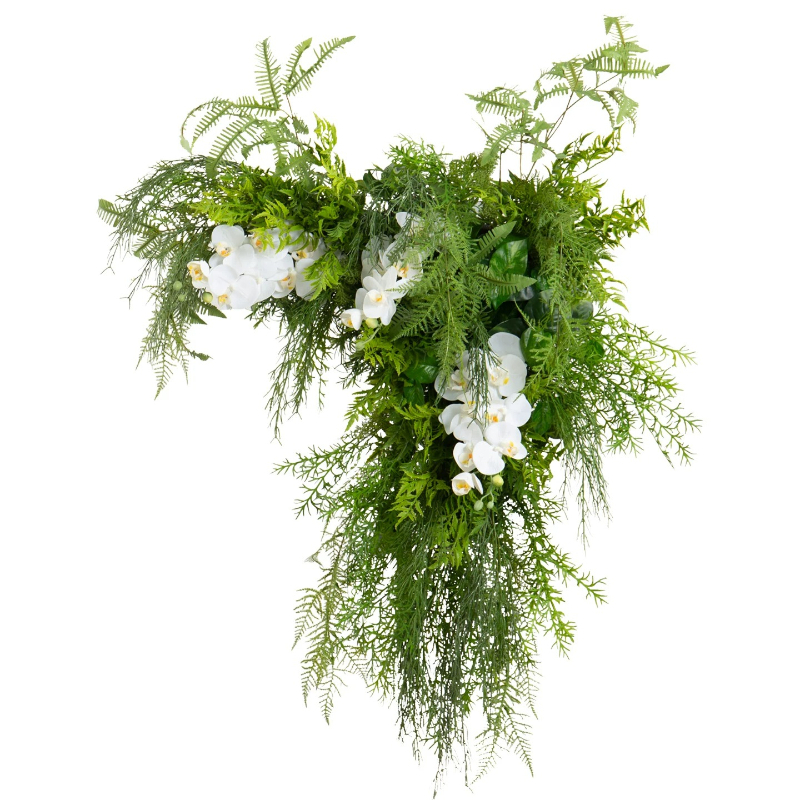 Baby Shop Clothing - Decorazione da parete con fiori artificiali