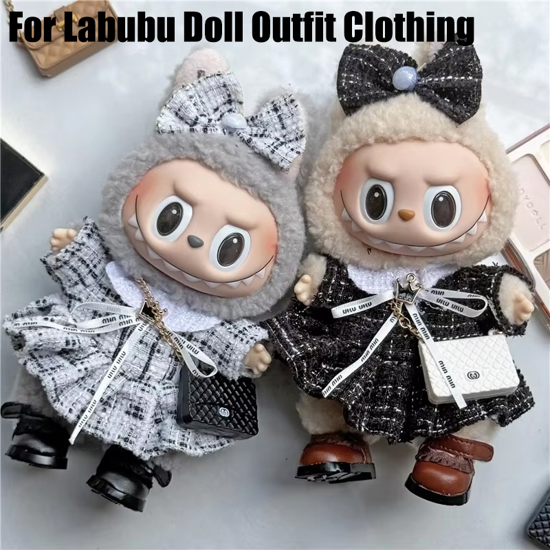 Baby Clothing Accessories - 15 17 centimetri Per Labubu Bambola