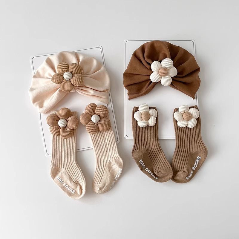 Toddler Sock Set - Set di 2 Pezzi: Turbante e
