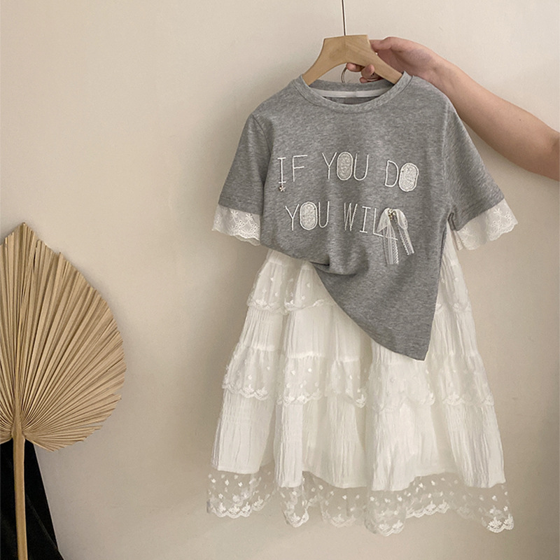 Baby Clothing Yarn - Vestito delle ragazze 2025 Estate Nuovi