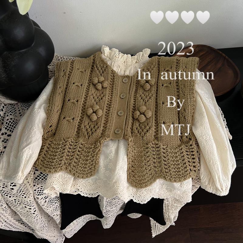 Knit Cardigan Infant - Ragazzo ragazza bambini Cardigan lavorato a