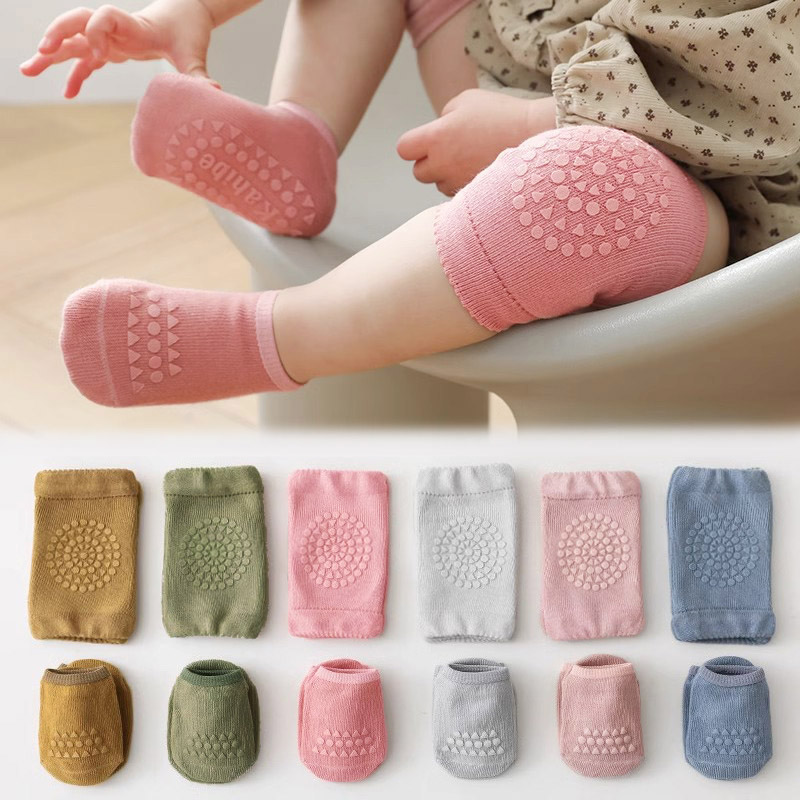 Toddler Sock Set - 3 set di calzini e ginocchiere
