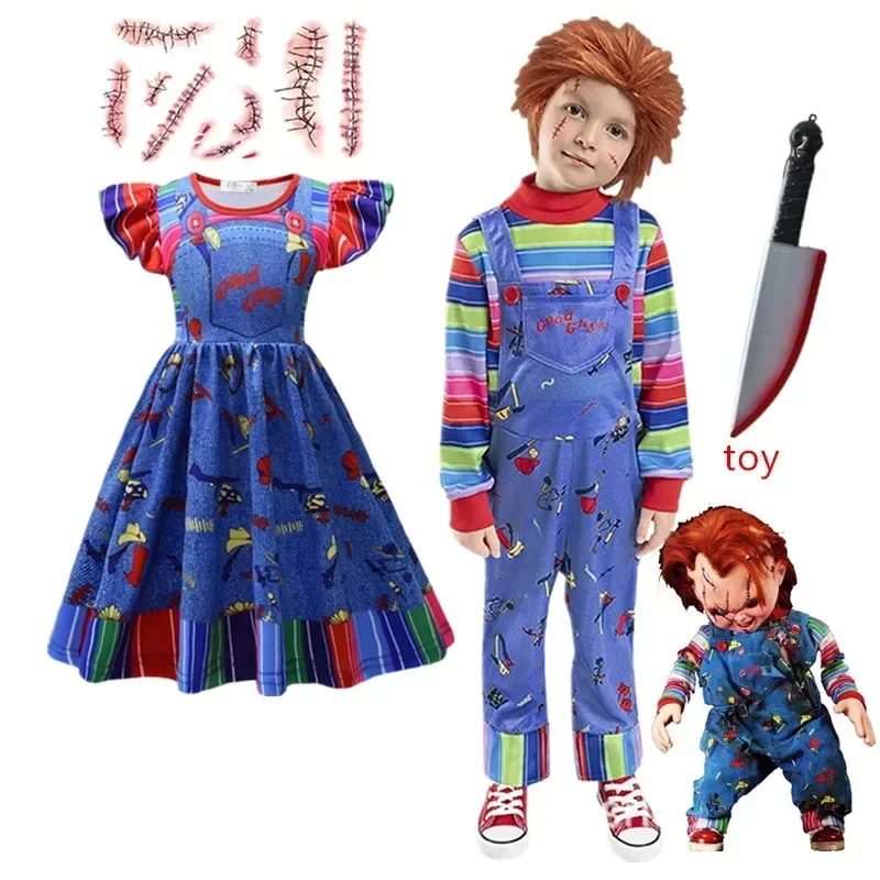 Toddler Legging Set - Costume da Sposa di Chucky per
