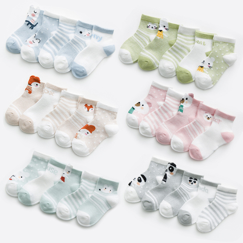 Toddler Sock Set - 5 paia/lotto calzini per neonati per
