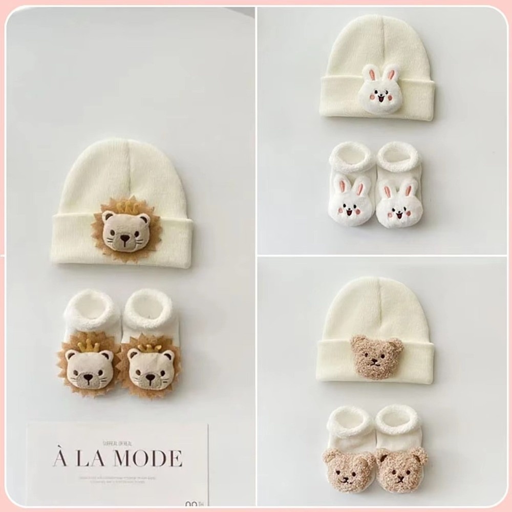 Toddler Sock Set - Set di 2 Pezzi: Nuovo Cappello