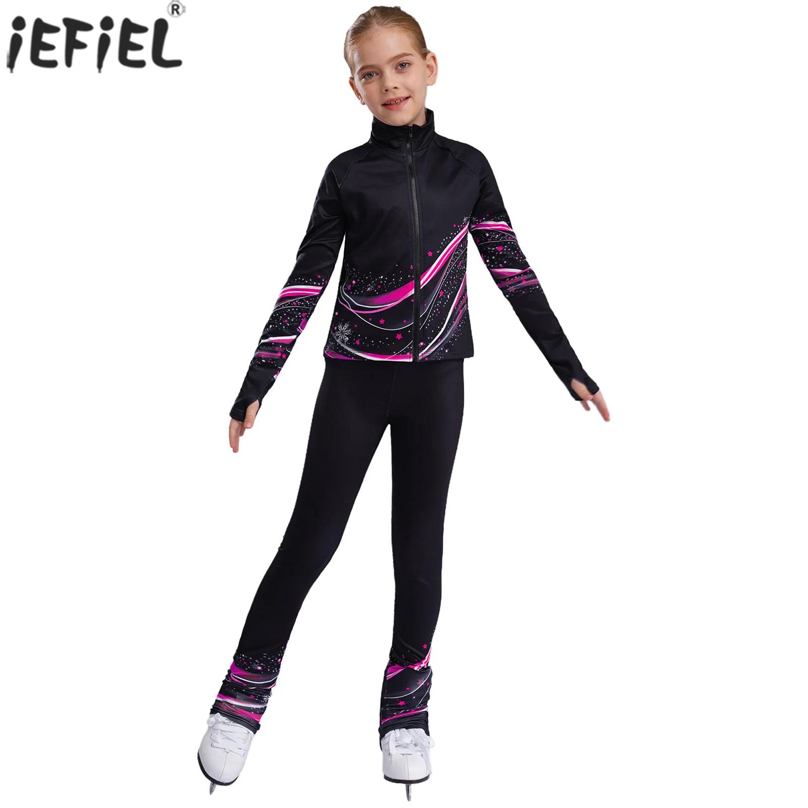 Toddler Legging Set - Felpa da pattinaggio di figura in