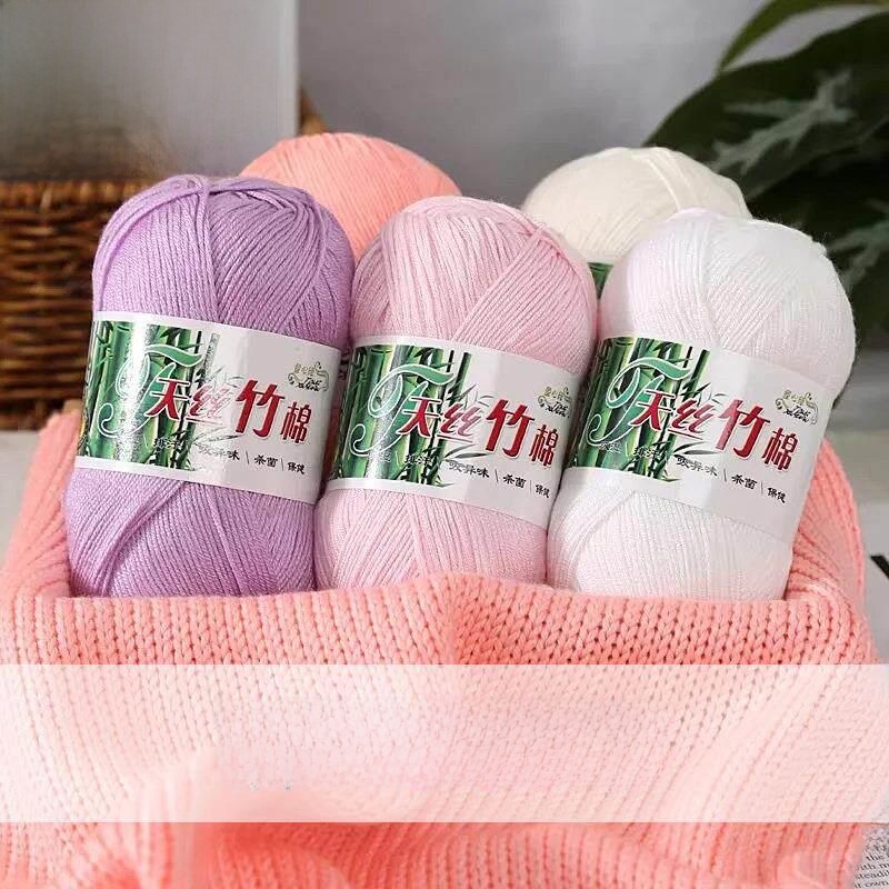 Baby Clothing Yarn - Filato in puro cotone a trama