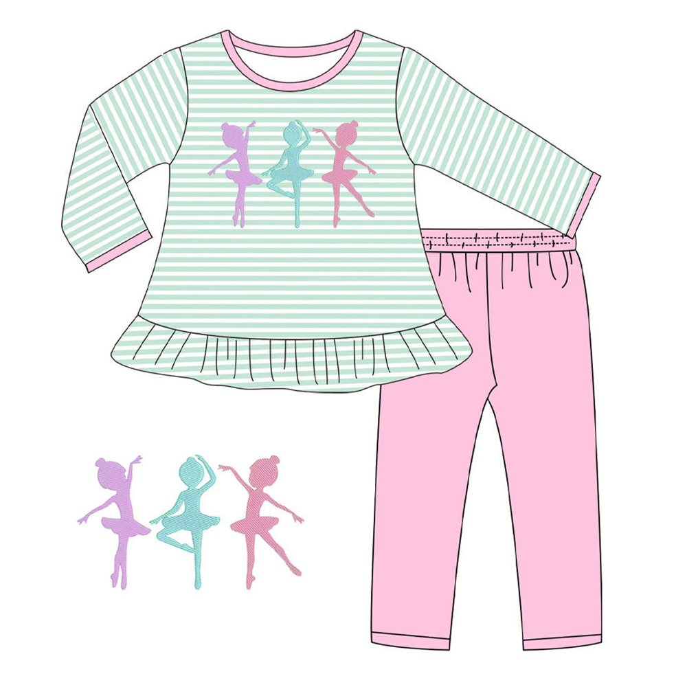 Baby X Clothing - Nuovo Completo per Bambine: Top a