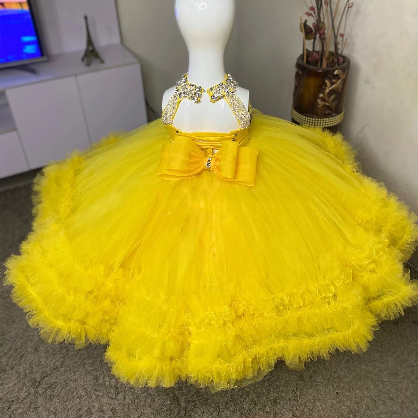 Splendido abito da ragazza di  - Baby Clothing Embroidery recensione e prezzo
