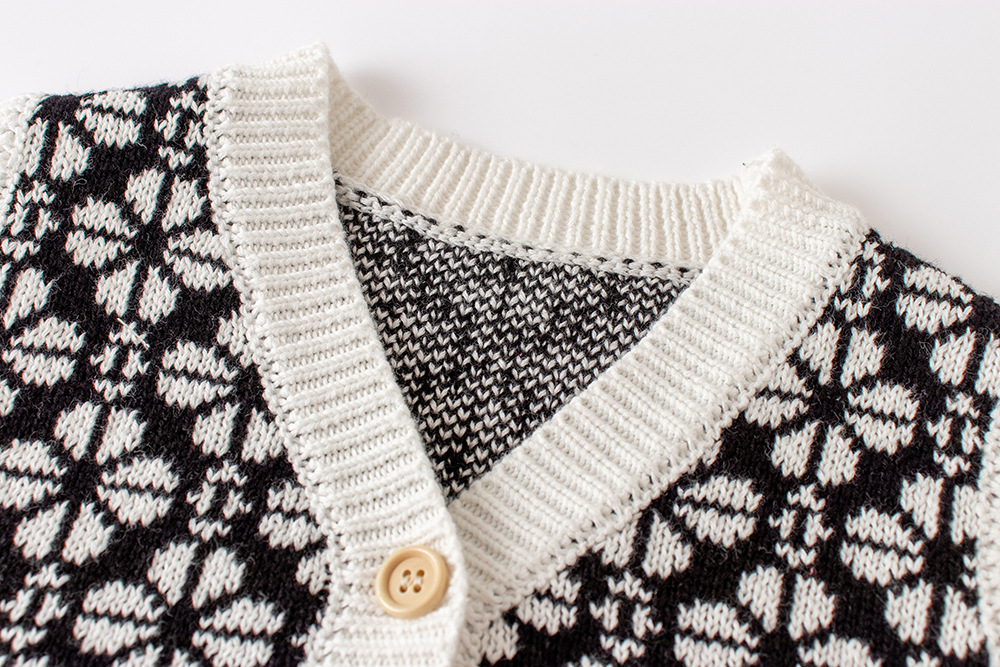 2025 Primavera e autunno nuove - Knit Cardigan Infant recensione e prezzo