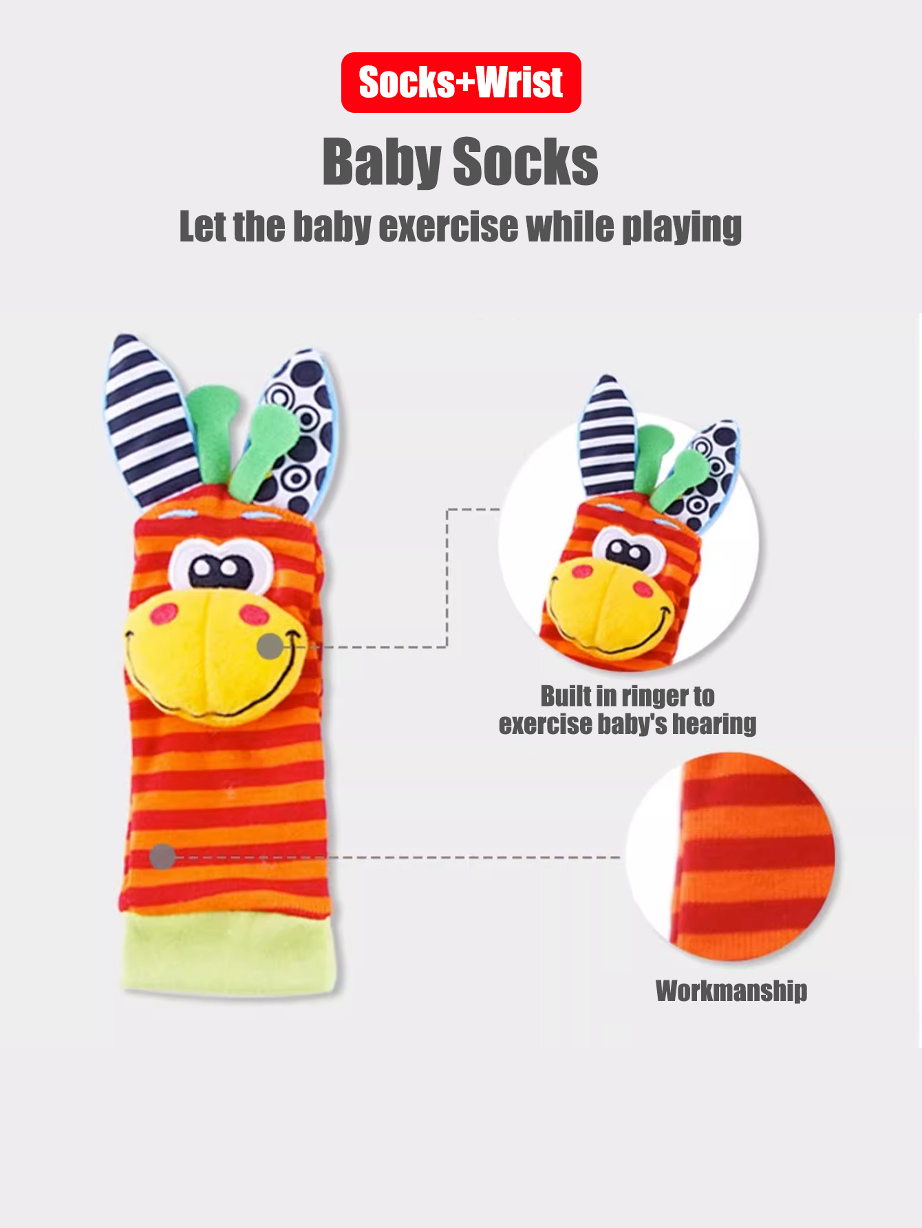 4 pz/set Del Bambino Infantile - Toddler Sock Set recensione e prezzo