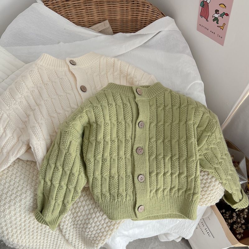 Nuova Giacca in Maglia per Bam - Knit Cardigan Infant recensione e prezzo