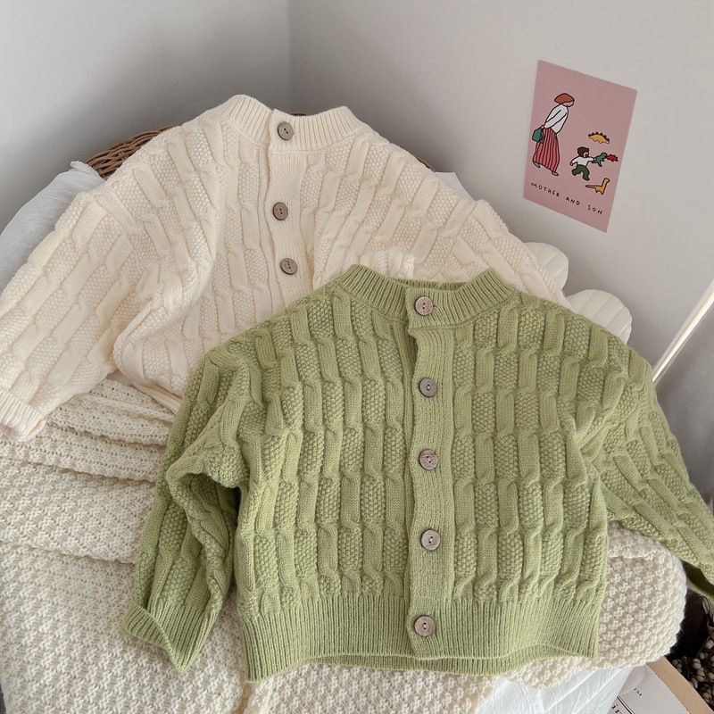 Nuova Giacca in Maglia per Bam - Knit Cardigan Infant recensione e prezzo
