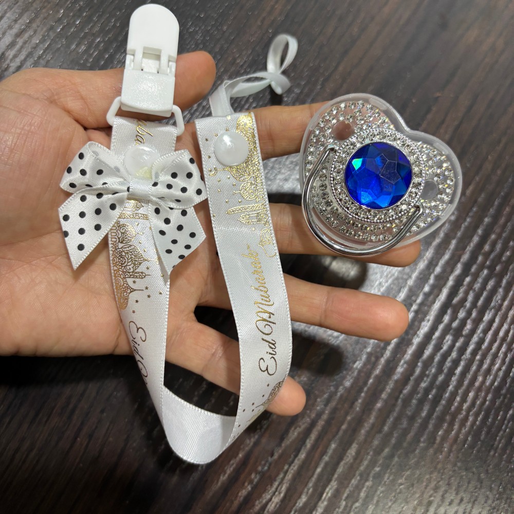 Ciuccio e Portaciuccio Dorati  - Newborn Gift Set recensione e prezzo