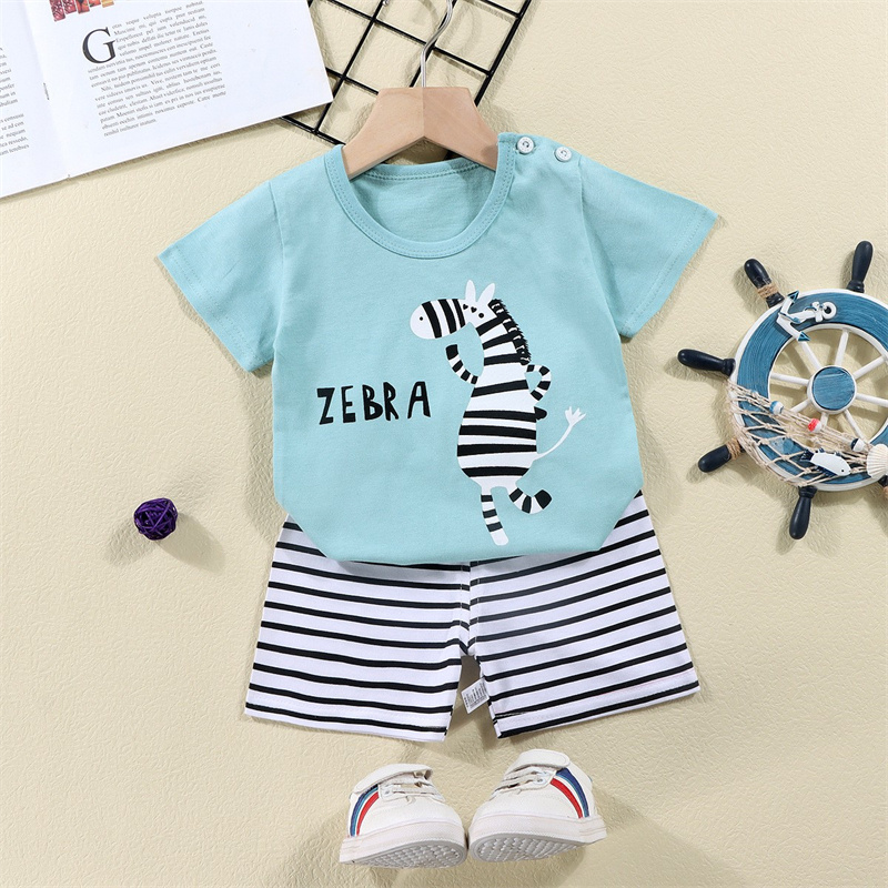 T-shirt in cotone + pantalonci - Baby Clothing For Summer recensione e prezzo