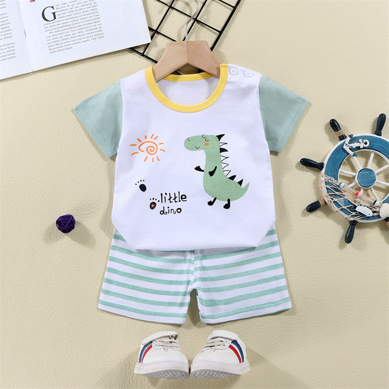 T-shirt in cotone + pantalonci - Baby Clothing For Summer recensione e prezzo