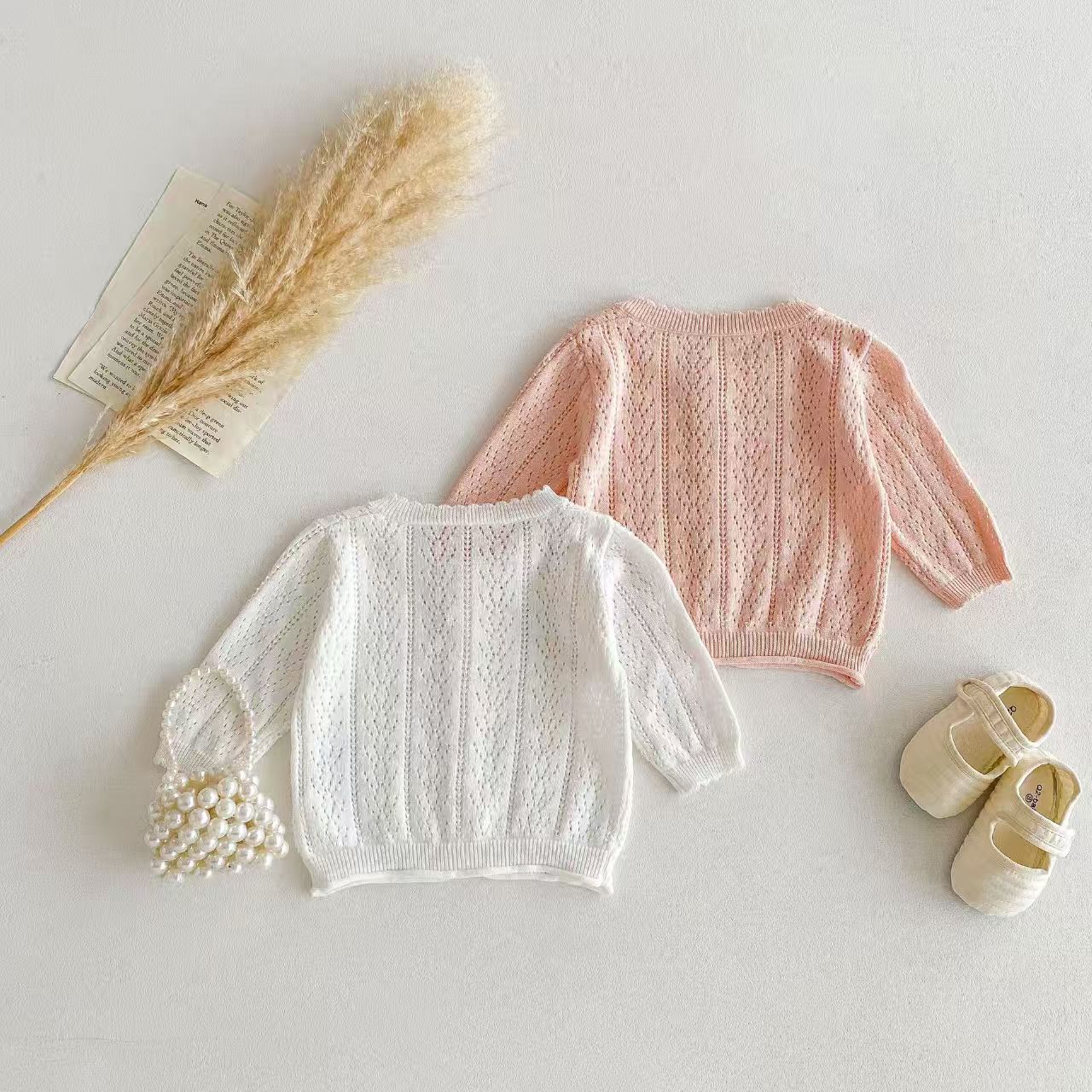 Top per bambine in stile corea - Knit Cardigan Infant recensione e prezzo