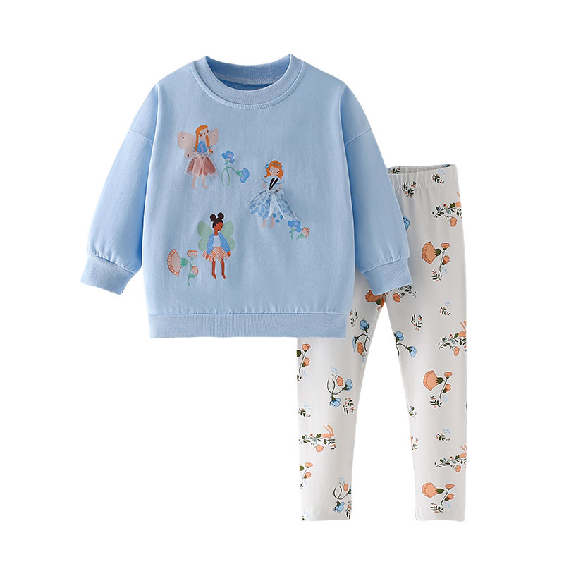 Metri di salto 2-7T Fiori Stam - Toddler Legging Set recensione e prezzo
