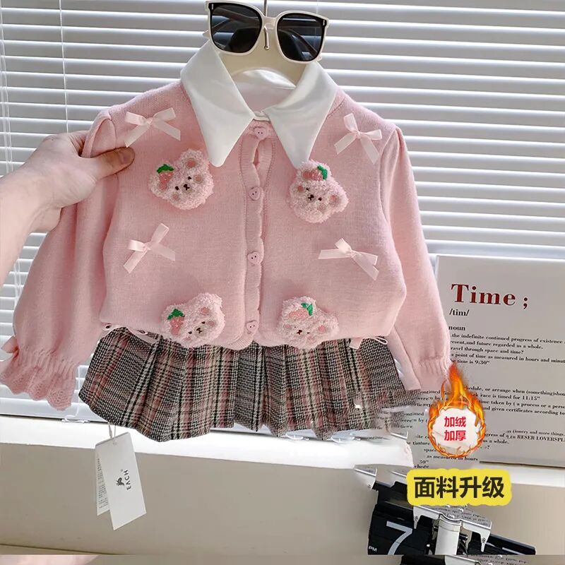 Bambini ragazze maglioni neona - Knit Cardigan Infant recensione e prezzo