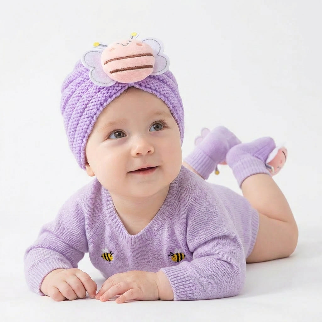 Set 2 Pezzi: Cappello Turbante - Toddler Sock Set recensione e prezzo